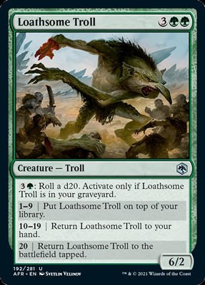 Loathsome Troll [Dungeons & Dragons: Adventures in the Forgotten Realms] Foi