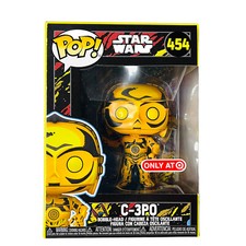 Figura Vinilo Funko Pop Star Wars C-3PO 454 Serie Retro Objetivo Exclusivo 