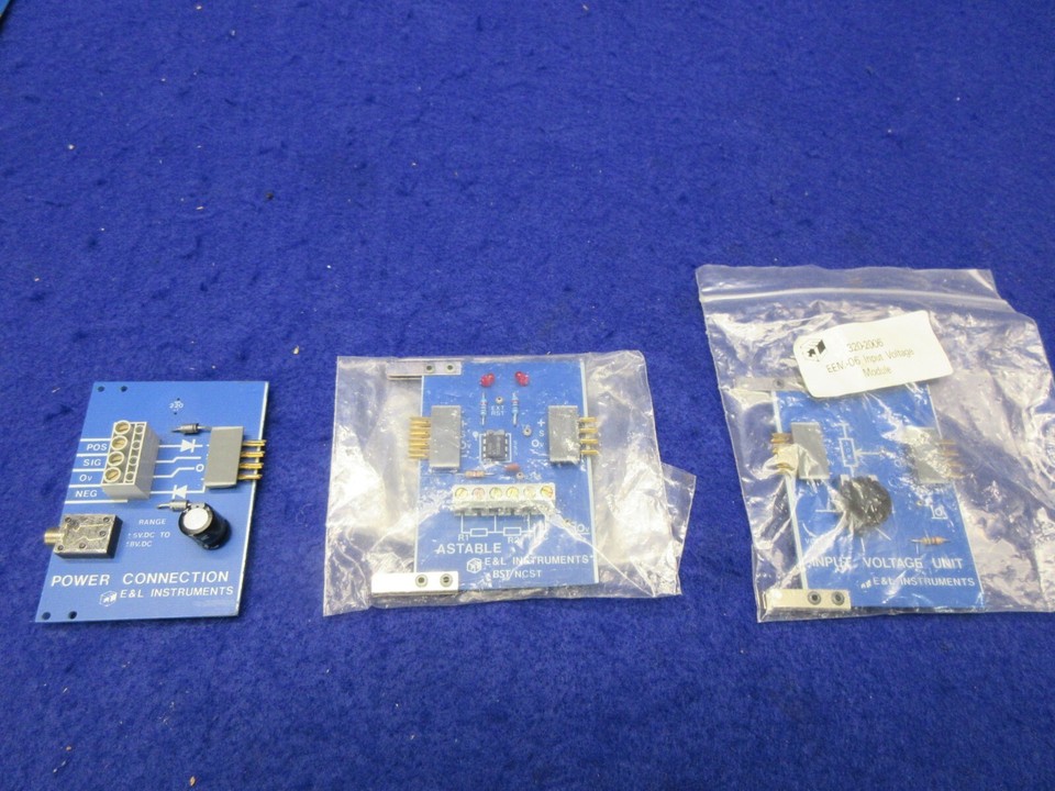 Huge lot Electronic Circuit Training modules E&L Instruments breadboard ...
