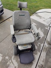 electric wheelchair hoveround teknique lightly used grey and black