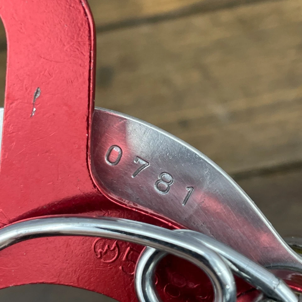 Dia Compe 810 BMX Front Brake Caliper Red 1981 Old School BMX 81 Stamp Side Pull - Image 3 of 4