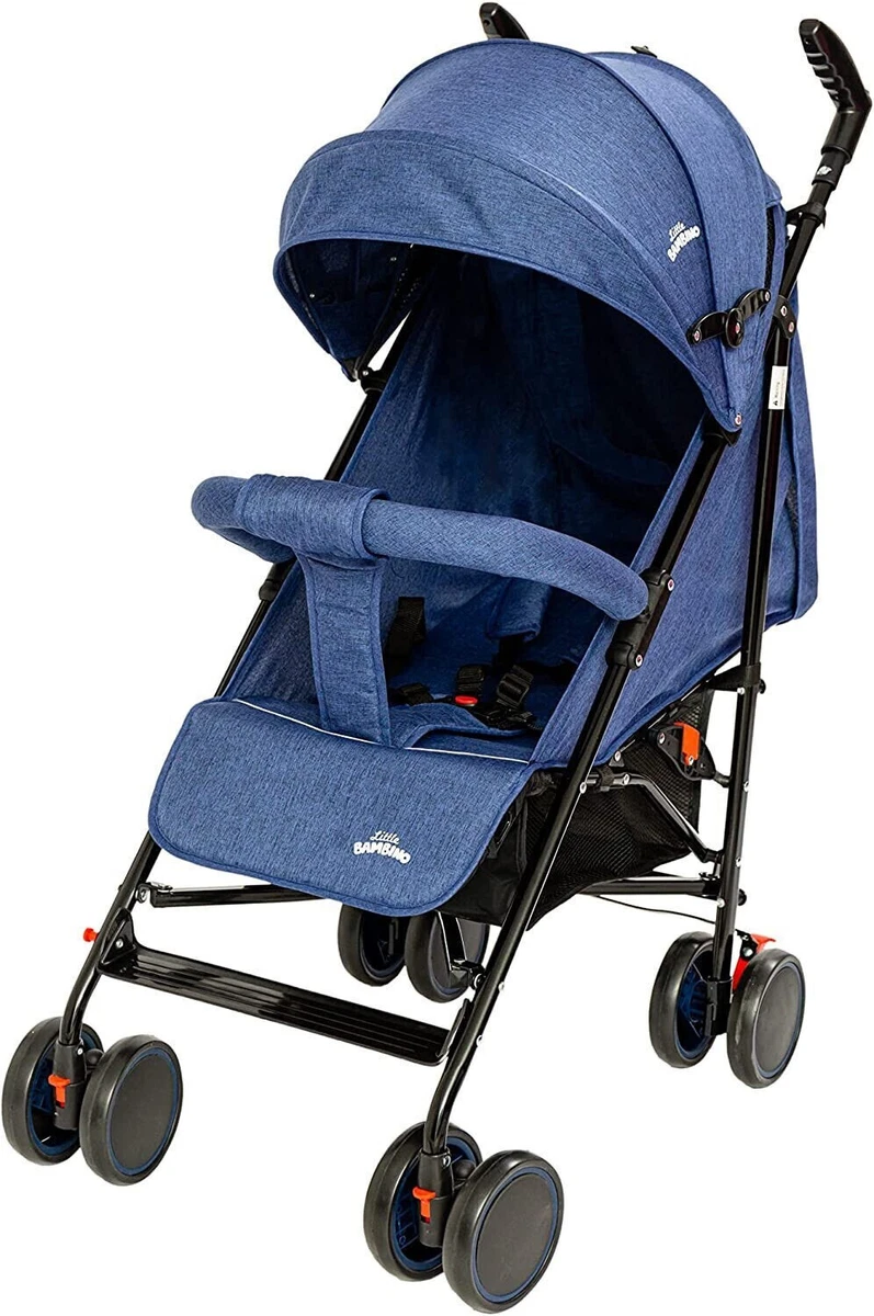 Stroller with top footmuff and raincover