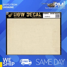 HGW 548042 1/48 Fabric - Base White Decal