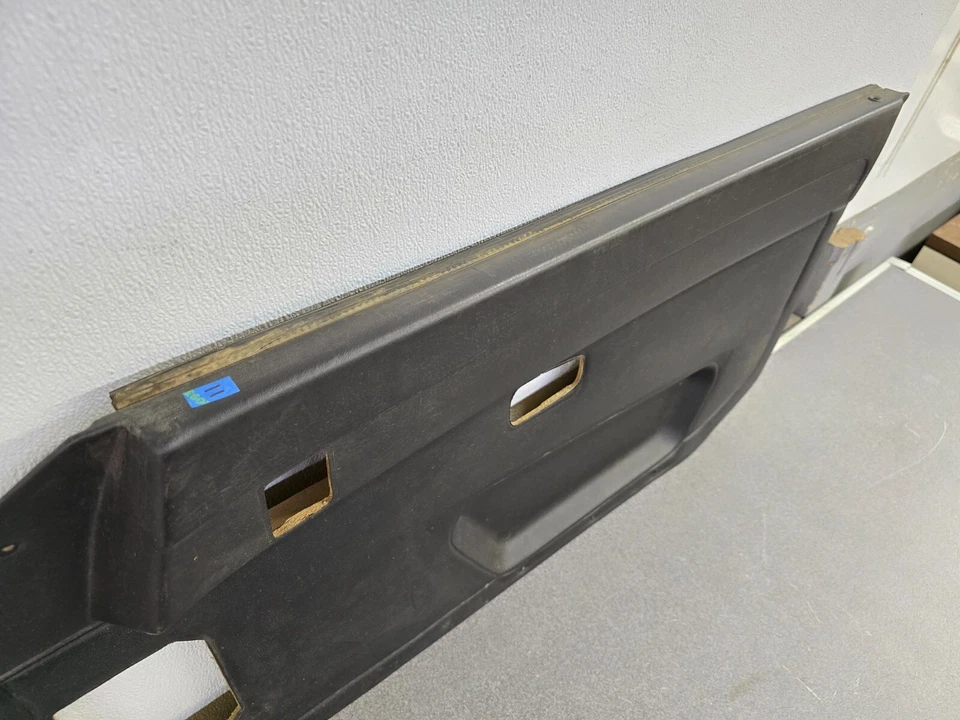 BONITO PANEL PUERTA PASAJEROS ORIGINAL USADO PORSCHE 924 924S 944 NEGRO #11 Foto 4 de 4