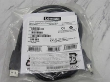 NEW Genuine Lenovo 6' ft DisplayPort Cable PC TV LCD Video Monitor Cord 0A36537