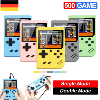 500 in 1 Retro Handheld Videospielkonsole Gameboy Einbaute klassische Spiele Neu