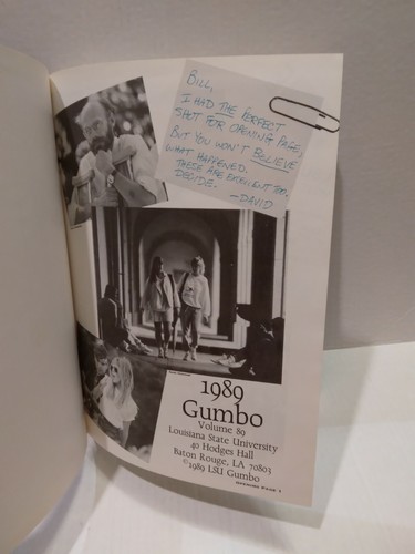 Louisiana State University LSU Gumbo 1989 Yearbook Baton Rouge College Memories - Picture 6 of 10