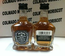 WHISKEY JACK DANIEL'S 5cl 45% SINGLE BARREL GLASS - type1- mini bottle daniels