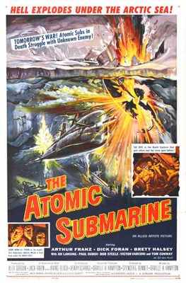 Atom U-Boot Poster 01 Blechschild A4 12x8 Aluminium