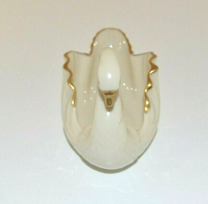 Lenox Porcelain Swan Decorated in 24 Karat Gold | eBay