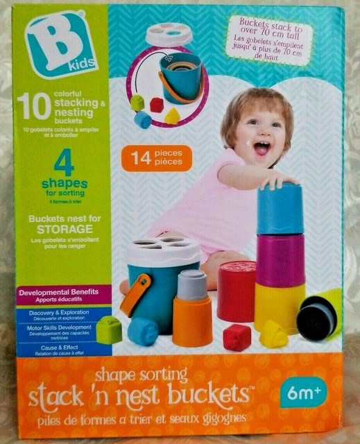 stacking buckets toy