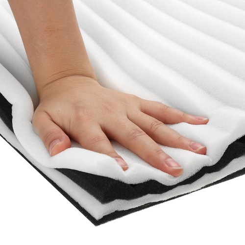 12PCS DIY Studio Acoustic Foam Sound Absorbtion Proofing Panels Soundproof Tiles - Foto 8 di 11