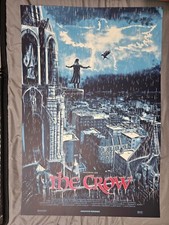 The Crow Screenprint Poster Chris Skinner #/65 Mondo-esque 24x36 Brandon Lee
