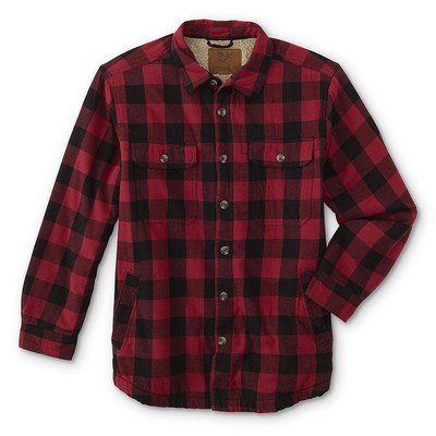 Outdoor Life Men's Flannel Shirt Jacket 