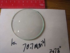 Glassslightly Convex Curved 2.78diameter 70.38mmstewart Warnervdogauge Glassslightly Convex Curved 2.78diameter 70.38mmstewart Warnervdogauge