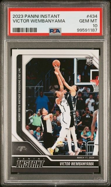 その他 2023 PANINI INSTANT WEMBANYAMA PSA10 VICTOR WEMBANYAMA * PSA 10 * 2023 PANINI INSTANT