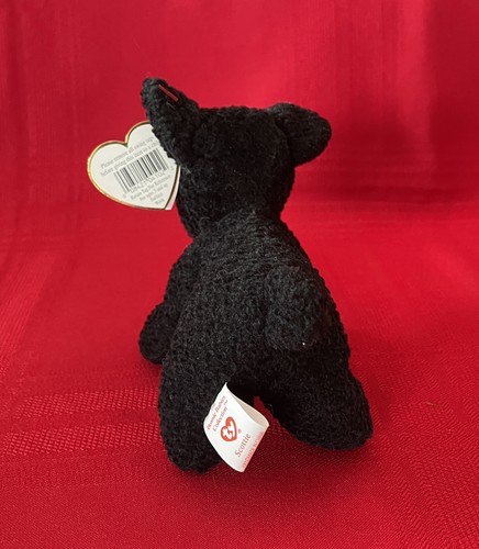 Scottie the Terrier Dog TY Beanie Baby Errori Multipli 4a Generazione Ritirato - Foto 18 di 20