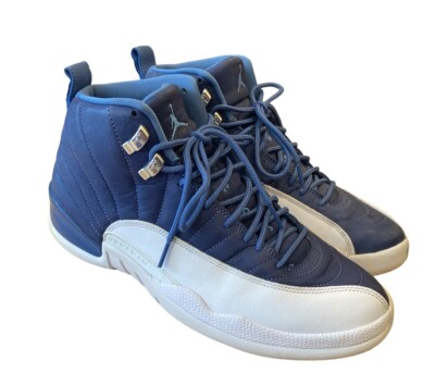 Sneaker Air Jordan 12 Stone Blue Release Date 1039) Nike Air