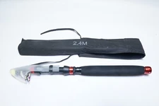 ROD ONLY! New Ghosthorn Red Devils Telescopic Fishing Rod 6 Ft Ships FREE
