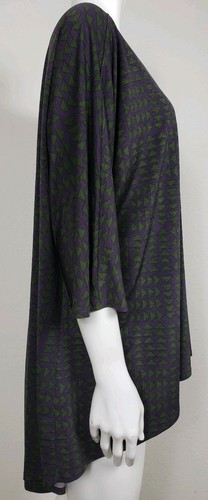 NEW Lularoe Womens Lindsay Kimono Top Size Medium Open 3/4 Sleeve Stretch Casual - Picture 4 of 8