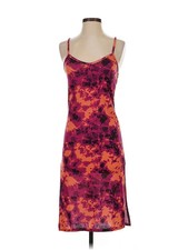 PrettyLittleThing Women Orange Cocktail Dress 2