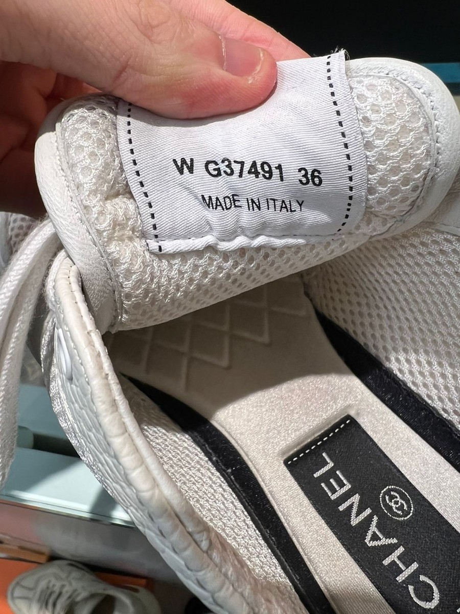 CHANEL CC Logo Tennis Sneakers Suede White 36 120719284 | eBay CHANEL CC Logo Tennis Sneakers Suede White 36 120719284 | eBay