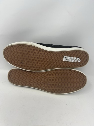Scarpe Vans autentiche Lo Pro stringate tela nere skater basse uomo taglia 12 - Foto 10 di 11