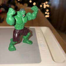 Marvel 2005 Toy Biz Poseable DieCast Mini Action Figure 2.5" Superhero HULK