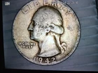 1942-S 25C Washington Quarter