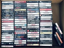 1980's Big Hair Bands,Metal,Hard Rock-Cassette Tapes - You Choose, VG+ (Group A)