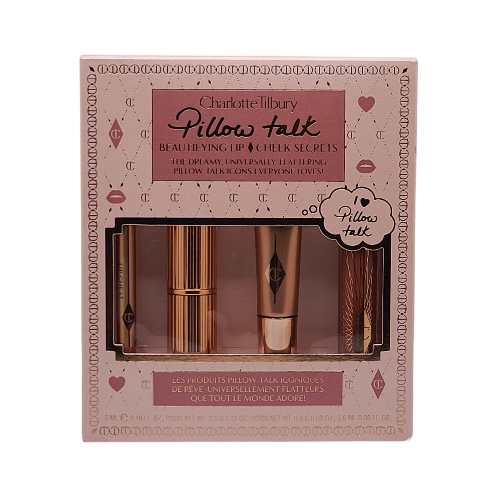 Charlotte Tilbury Pillow Talk Beautifying Lip & Cheek Secrets Set