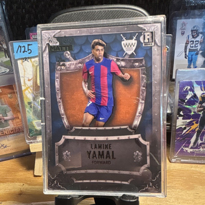 Wild Card Lamine Yamal Weekend Warrior MATTE Insert 49/50 Card #WW-LY