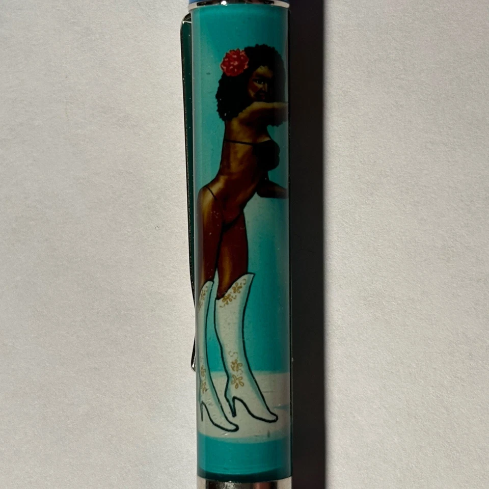 Pluma Flotante Punta y Tira Mujer Niña Stripper Nudie Desnuda Foto 2 de 4