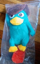 Phineas and Ferb  Perry the Platypus Plush 10'' Agent P NWT USA SELLER