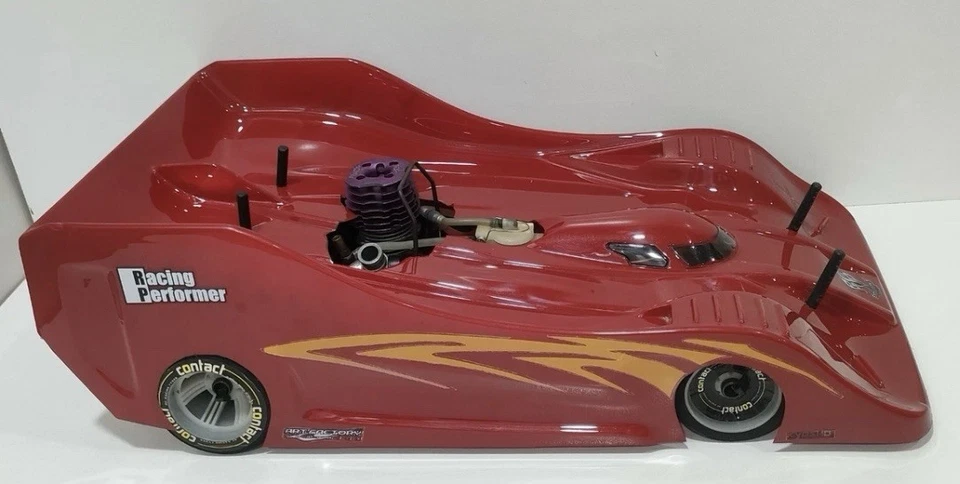 Rare Kyosho Fantom Evo 2001 - 1/8 Nitro Competition Car  - Nova S21 7 Port - Image 3 of 4