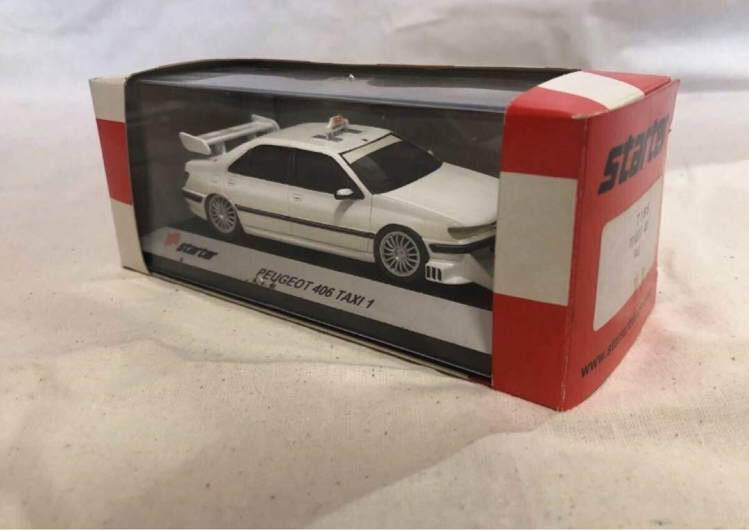 [希少]1/43starter スターター taxi1プジョー406 おまけ付き 希少]1/43starter スターター taxi1プジョー406 おまけ付き