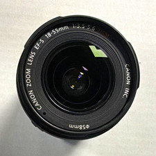 Canon EF-S 18-55mm f/3.5-5.6 Zoom Lens EF-S Mount AF/MF 58mm