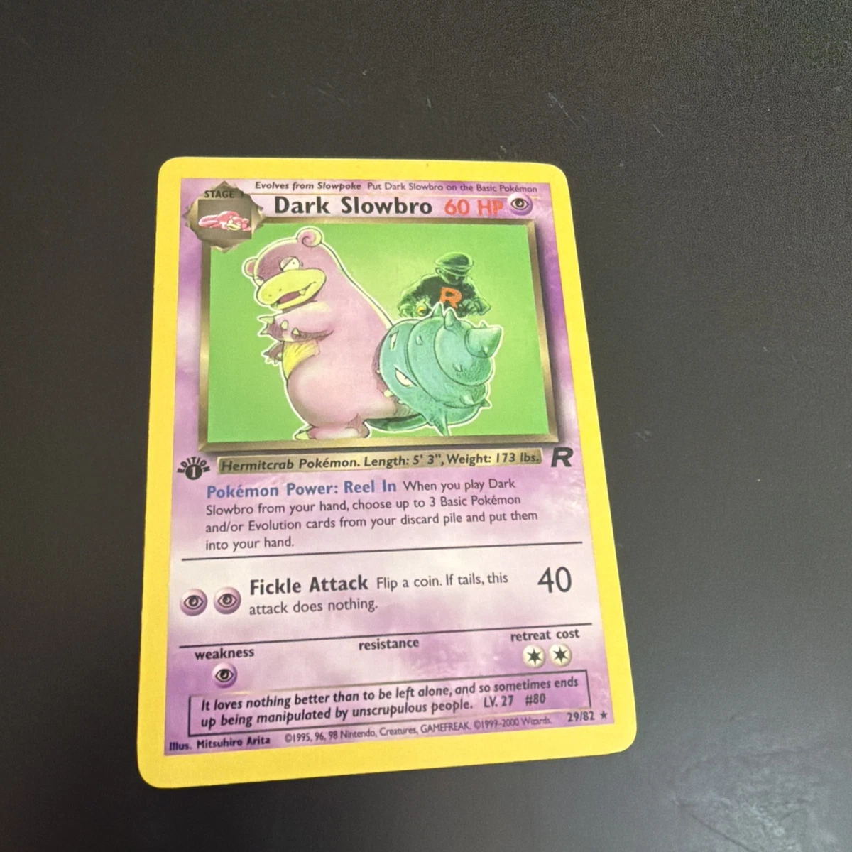 Dark Slowbro Pokémon TCG Cards for sale | eBay