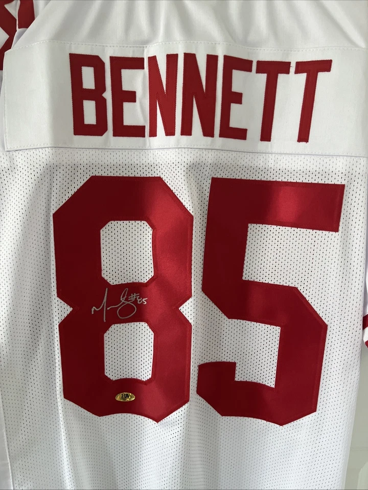 Camiseta firmada por Martellus Bennett de los New York Giants Foto 2 de 4
