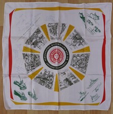 Gedenktuch "Ehrenvoll gedient" (DDR, Militaria, NVA, original, personalisiert)
