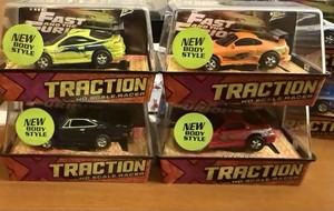 New Johnny Lightning Xtraction H.O. 2001 Fast & Furious Movie Slot Car Set of 4