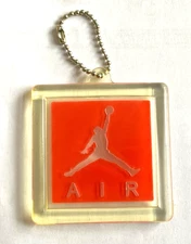 Nike AIR JORDAN Jumpman Shoe Hang Tag Keychain.