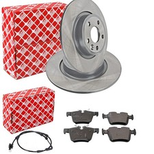 FEBI BREMSSCHEIBEN 300mm+ BELÄGE HINTEN passend für LAND ROVER DISCOVERY SPORT