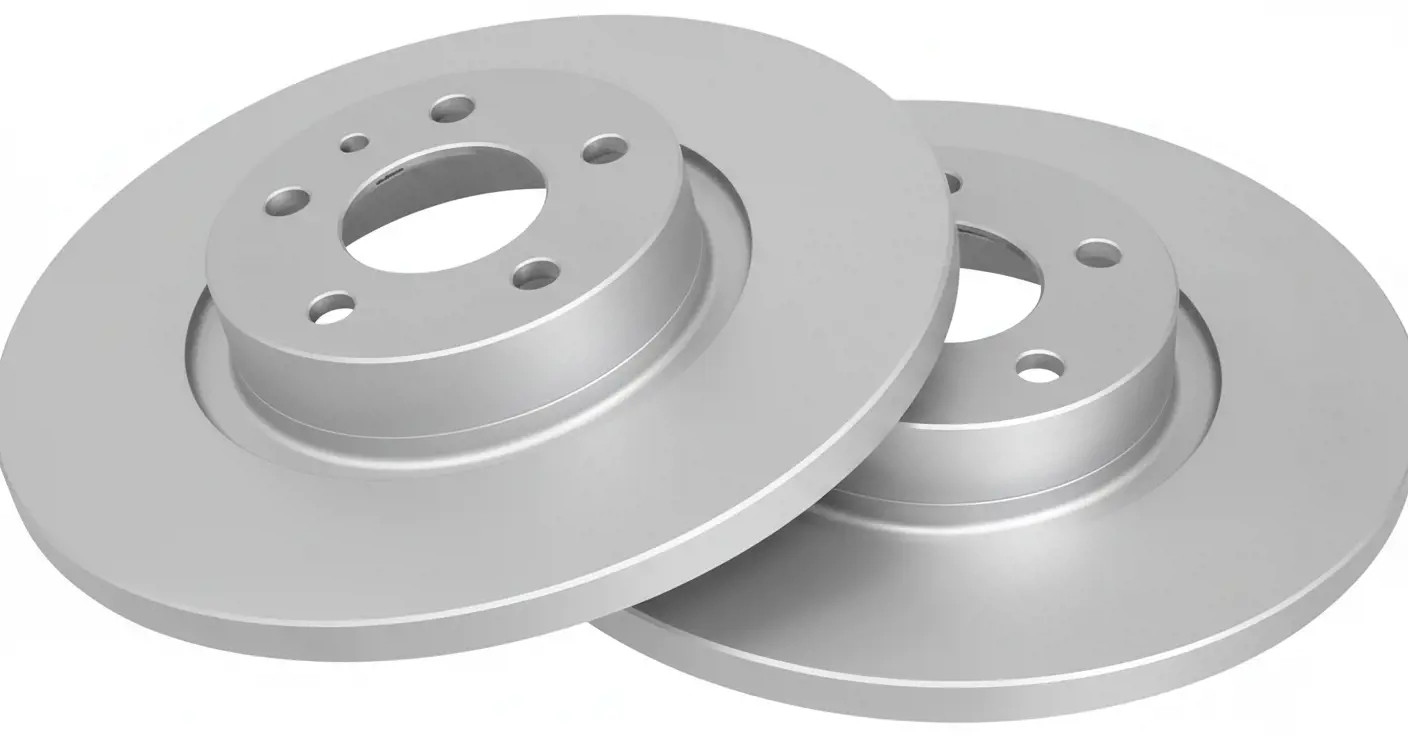 2x Brake disc solid 16949 A.B.S. for ALFA ROMEO 156 156 Sportwagon 147