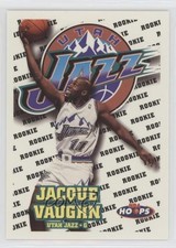 1997-98 NBA Hoops Rookie Jacque Vaughn #201 y0i