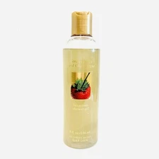 Victoria's Secret Garden Strawberries and Champagne  8 oz.  VINTAGE Shower Gel