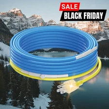 YeloDeer Self-Regulating Heat Tape for Water Pipes - Safe, Energy-Efficient