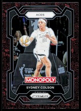 2024 Panini Prizm Monopoly WNBA #23 Sydney Colson Millionaire Club Prizms