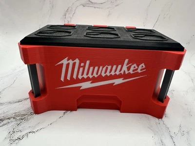 MARKETING HOLDERS Milwaukee Style Business Card Holder Accessory Box Packout Contractor Compact