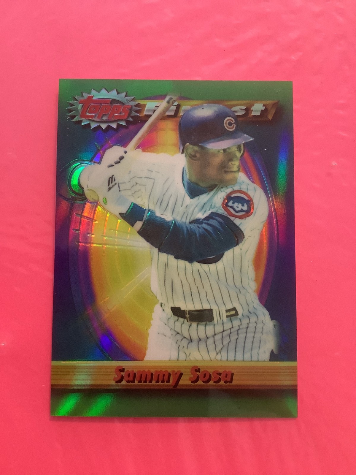 1994 Topps Finest - Sammy Sosa #236 Refractor